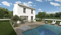 Projet de construction d'une maison avec terrain - Alleins (13) - Esprit Mas